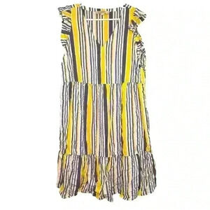 Loft Maternity Flutter Sleeve Dress Size Large